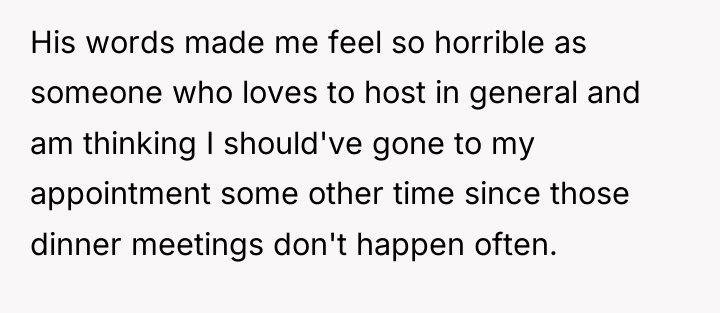 His words made me feel so horrible as someone who...