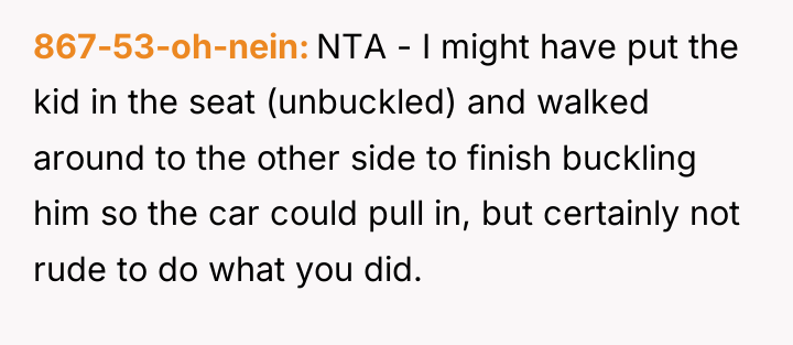 867-53-oh-nein NTA - I might have put the kid in...