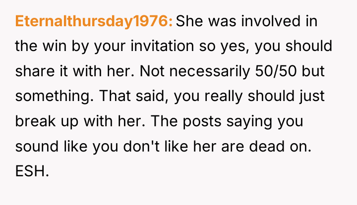 Eternalthursday1976 She was involved in the win by your invitation...