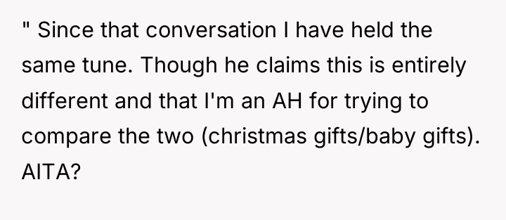 " Since that conversation I have held the same tune....