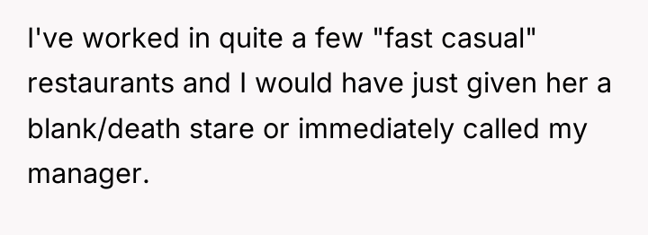 I've worked in quite a few "fast casual" restaurants and...