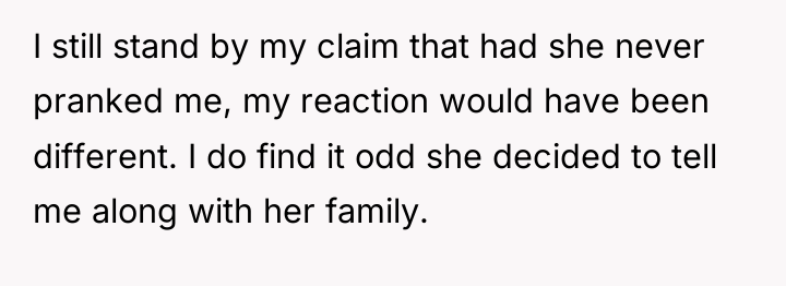 I still stand by my claim that had she never...