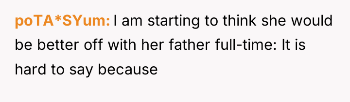 poTA*SYum I am starting to think she would be better...