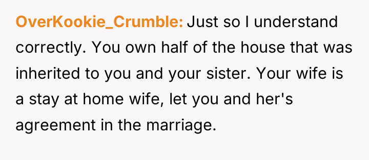 OverKookie_Crumble Just so I understand correctly. You own half of...
