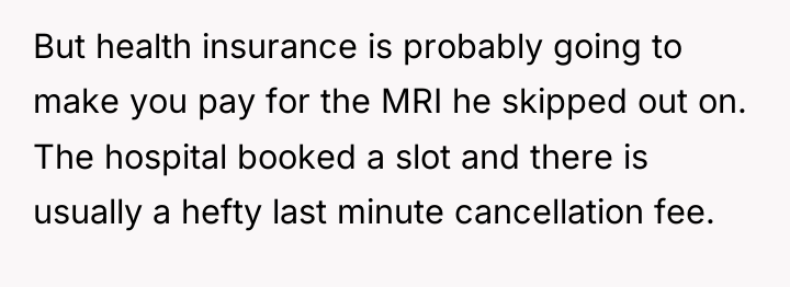 But health insurance is probably going to make you pay...