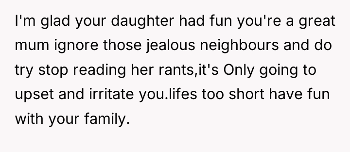 I'm glad your daughter had fun you're a great mum...