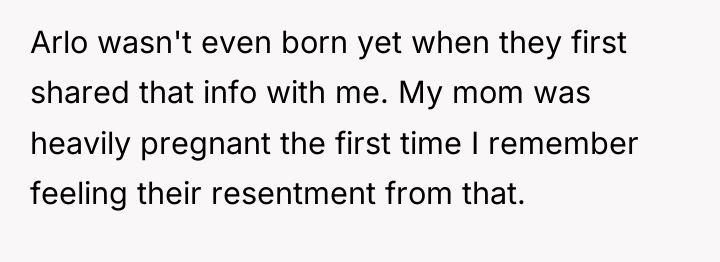 Arlo wasn't even born yet when they first shared that...