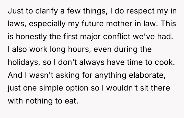 Just to clarify a few things, I do respect my...