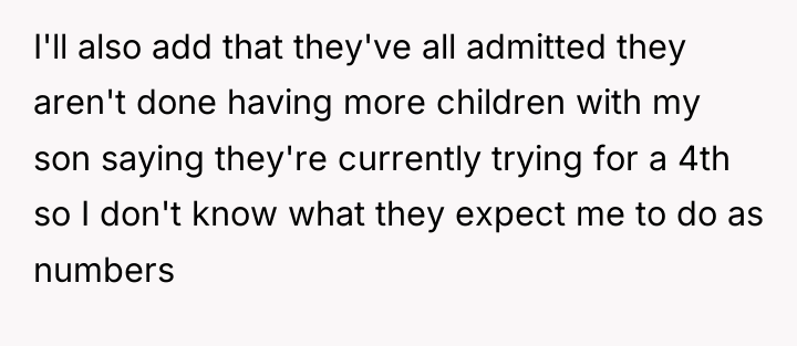 I'll also add that they've all admitted they aren't done...