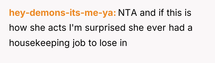hey-demons-its-me-ya NTA and if this is how she acts I'm...