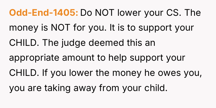 Odd-End-1405 Do NOT lower your CS. The money is NOT...