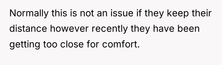 Normally this is not an issue if they keep their...