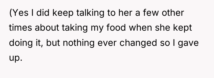 (Yes I did keep talking to her a few other...