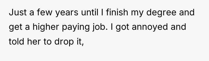 Just a few years until I finish my degree and...