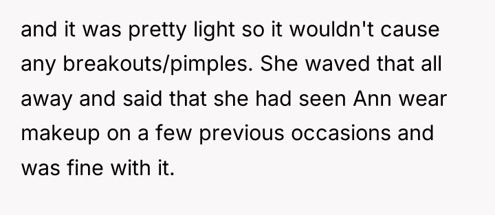 and it was pretty light so it wouldn't cause any...