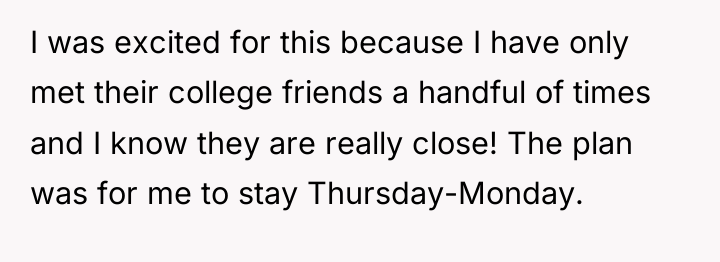 I was excited for this because I have only met...