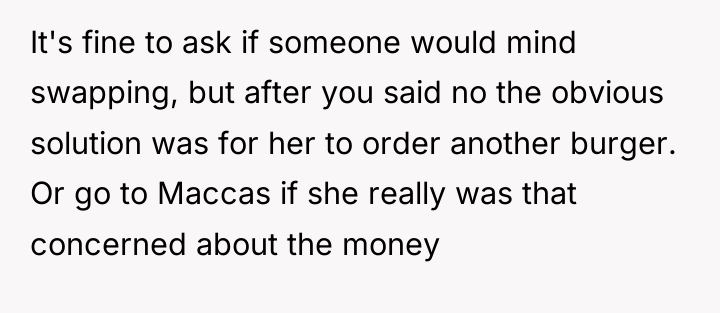 It's fine to ask if someone would mind swapping, but...
