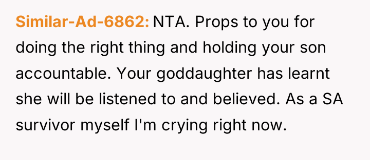 Similar-Ad-6862 NTA. Props to you for doing the right thing...