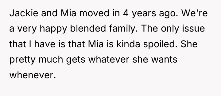 Jackie and Mia moved in 4 years ago. We're a...