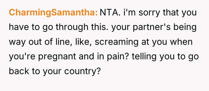 CharmingSamantha NTA. i'm sorry that you have to go through...