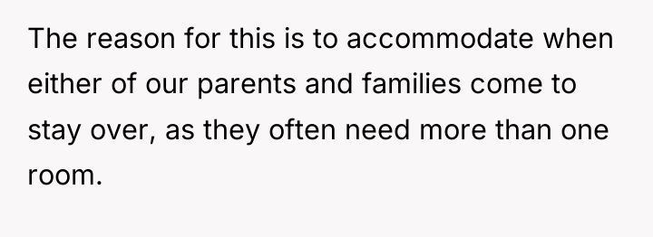 The reason for this is to accommodate when either of...