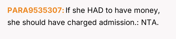 PARA9535307 If she HAD to have money, she should have...