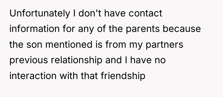 Unfortunately I don't have contact information for any of the...