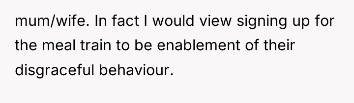 mum/wife. In fact I would view signing up for the...