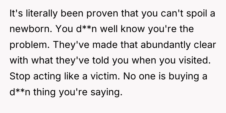It's literally been proven that you can't spoil a newborn....