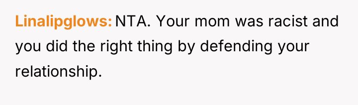 Linalipglows NTA. Your mom was racist and you did the...
