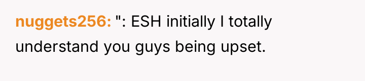 nuggets256 ": ESH initially I totally understand you guys being...