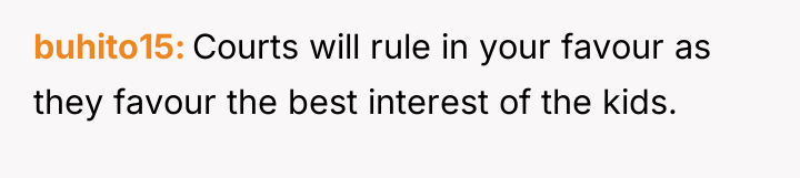 buhito15 Courts will rule in your favour as they favour...