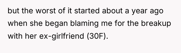 but the worst of it started about a year ago...