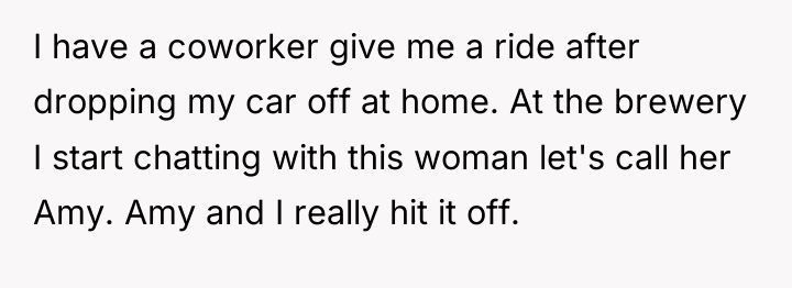 I have a coworker give me a ride after dropping...