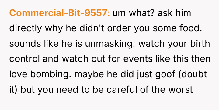 Commercial-Bit-9557 um what? ask him directly why he didn't order...