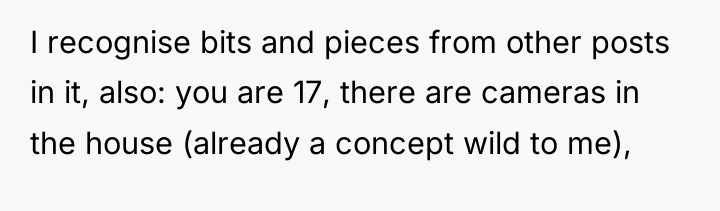 I recognise bits and pieces from other posts in it,...