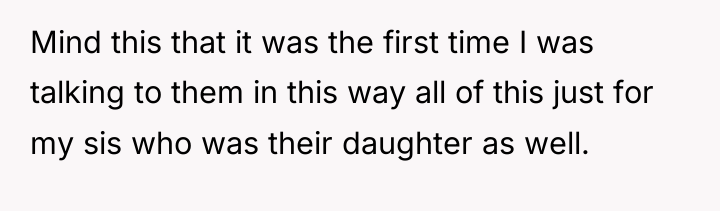 Mind this that it was the first time I was...