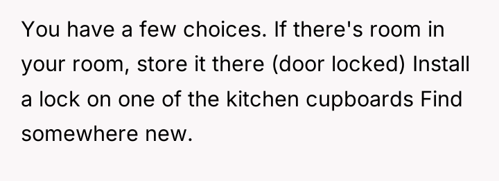 You have a few choices. If there's room in your...