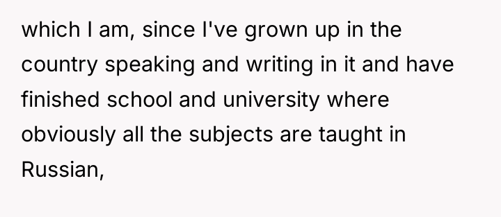 which I am, since I've grown up in the country...