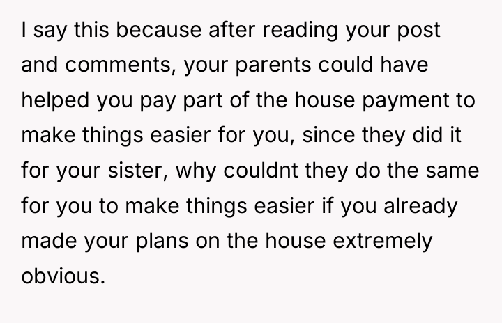 I say this because after reading your post and comments,...