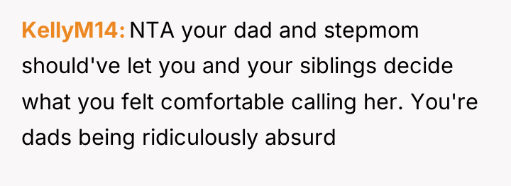 KellyM14 NTA your dad and stepmom should've let you and...
