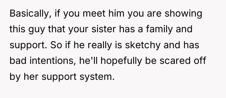 Basically, if you meet him you are showing this guy...