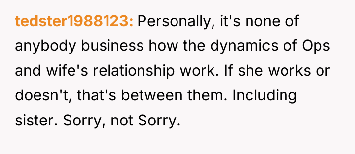 tedster1988123 Personally, it's none of anybody business how the dynamics...
