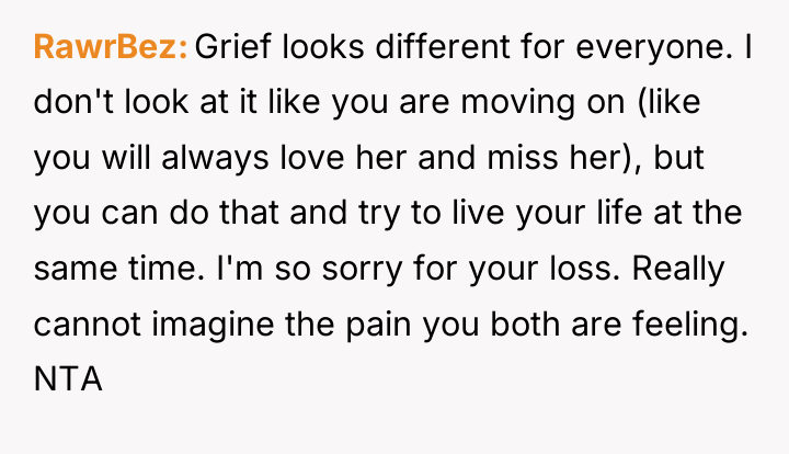 RawrBez Grief looks different for everyone. I don't look at...