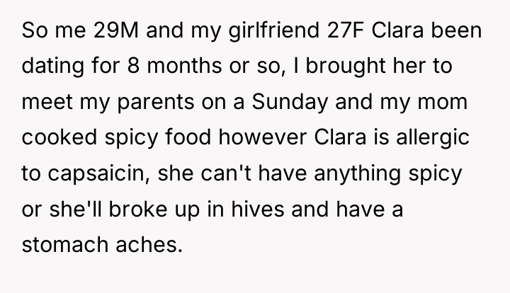 So me 29M and my girlfriend 27F Clara been dating...