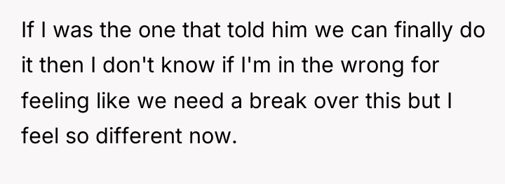 If I was the one that told him we can...