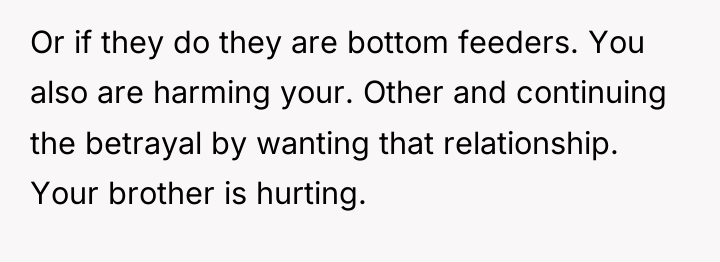 Or if they do they are bottom feeders. You also...