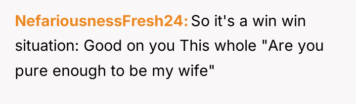 NefariousnessFresh24 So it's a win win situation: Good on you...