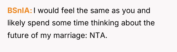 BSnIA I would feel the same as you and likely...