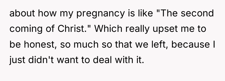 about how my pregnancy is like "The second coming of...